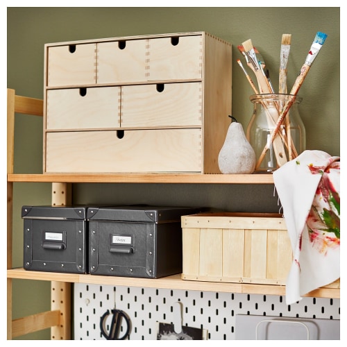 Plywood mini sale chest of drawers
